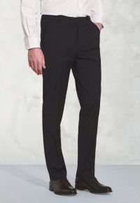 Tailored Fit Avalino Black Suit Pants