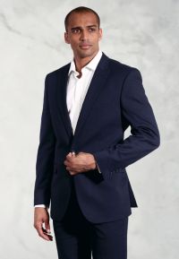 Tailored Fit Pegasus Navy Washable Suit Jacket
